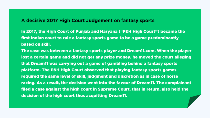 Fantasy Sports Laws for Indian Operators by Vinfotech