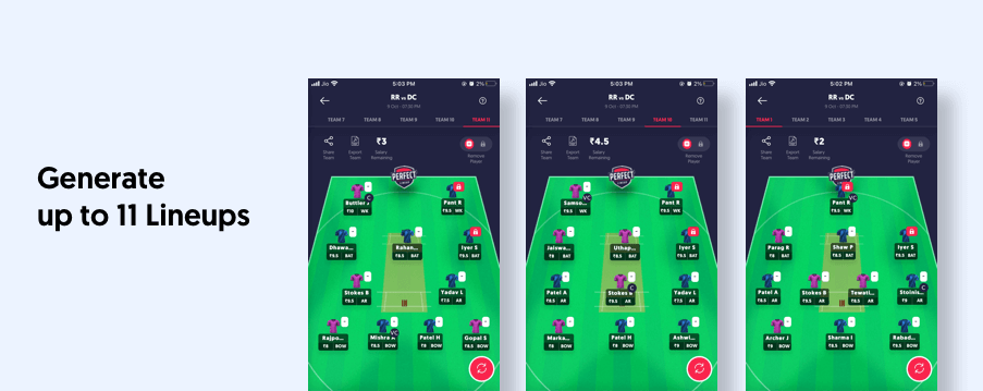 Perfect Fantasy Lineup  The Fantasy Sports App Designed to Help You Win